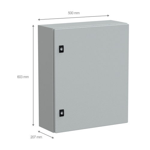 Schneider Electric NSYCRN65200P Steel Enclosure - 23.6" x 19.7" x 7.9" (HxWxD), NEMA 4/4X