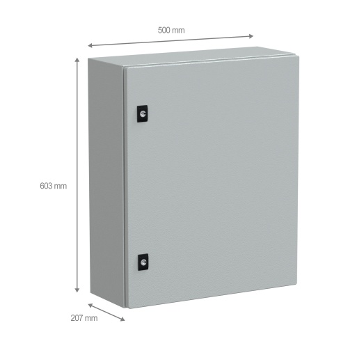 Schneider Electric NSYCRN65200 Steel Enclosure - 23.6" x 19.7" x 7.9" (HxWxD), NEMA 4/4X