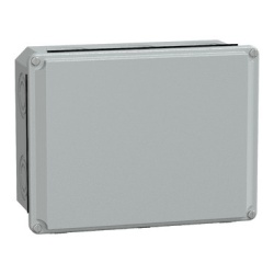 Schneider Electric NSYDB2015M Steel Enclosure - 8.1" x 6.1" x 3.3" (HxWxD), IP55