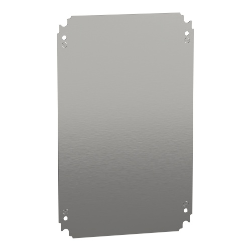 Schneider Electric NSYMM3045 - Backplate, Galvanised Steel, 9.8" x 15.7"
