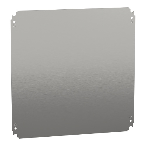 Schneider Electric NSYMM55 - Backplate, Galvanised Steel, 17.7" x 17.7"