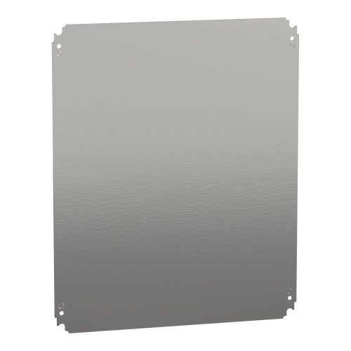 Schneider Electric NSYMM65 - Backplate, Galvanised Steel, 21.7" x 17.7"