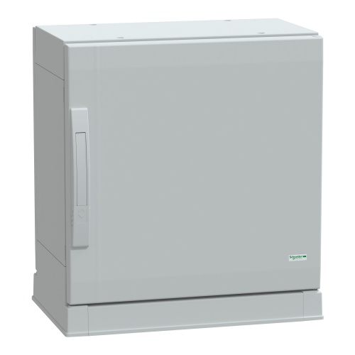 Schneider Electric NSYPLAZ553G Polyester Enclosure - 19.7" x 19.7" x 12.6" (HxWxD), NEMA 3/3S/13