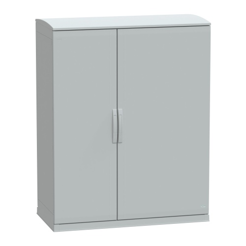 Schneider Electric NSYPLAZT15126G Thalassa PLA Floor-standing Fiberglass Reinforced Polyester Enclosure - IP44, 59.06" x 49.21" x 24.41" (HxWxD)