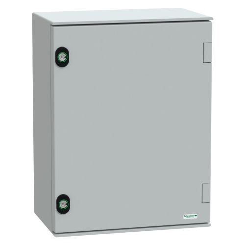 Schneider Electric NSYPLM43BG Polyester Enclosure - 16.9" x 13" x 7.9" (HxWxD), NEMA 4X/13