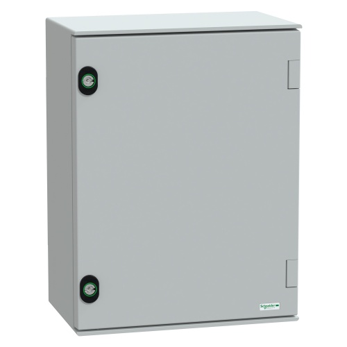 Schneider Electric NSYPLM43PG Polyester Enclosure - 16.9" x 13" x 7.9" (HxWxD), NEMA 4X/13