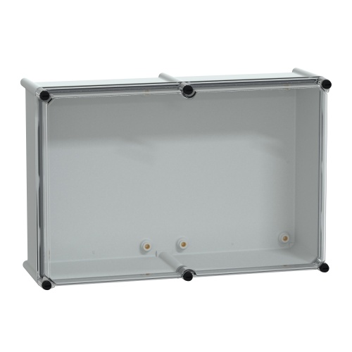 Schneider Electric NSYPLS3654G Polycarbonate/Polyester Enclosure - 14.2" x 21.3" x 7.1" (HxWxD), NEMA 4X/13