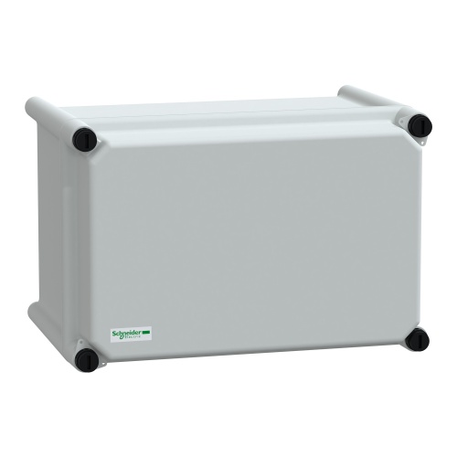 Schneider Electric NSYPLSC1827G Thalassa PLS Wall mounted Polycarbonate Enclosure - IP66, 7.09" x 10.63" x 7.09" (HxWxD)