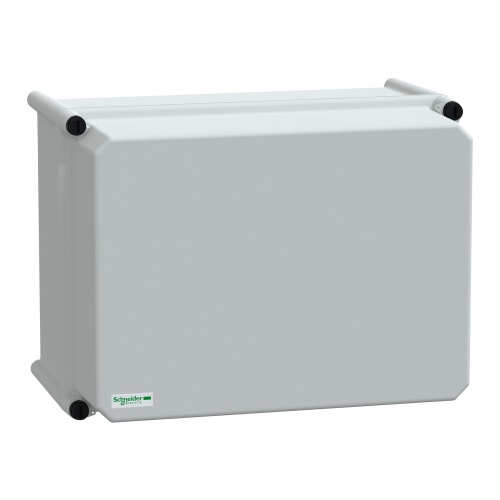 Schneider Electric NSYPLSC2736AG Polycarbonate/Polyester Enclosure - 10.6" x 14.2" x 9.1" (HxWxD), NEMA 4X/13