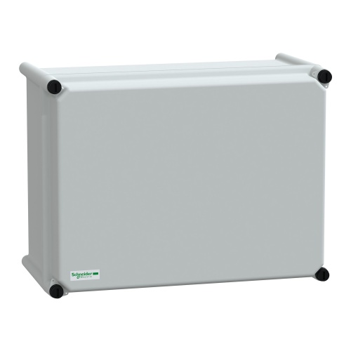 Schneider Electric NSYPLSC2736G Polycarbonate/Polyester Enclosure - 10.6" x 14.2" x 7.1" (HxWxD), NEMA 4X/13