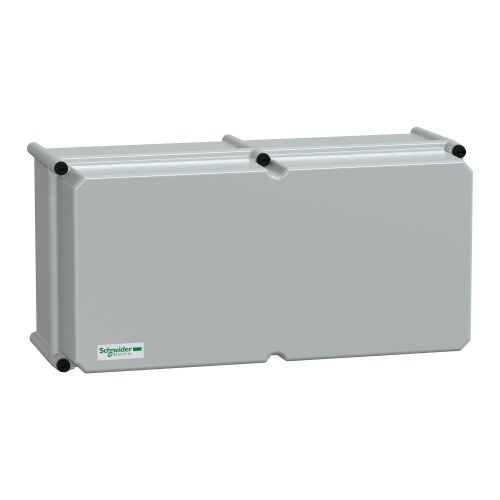 Schneider Electric NSYPLSC2754AG Polycarbonate/Polyester Enclosure - 10.6" x 21.3" x 9.1" (HxWxD), NEMA 4X/13