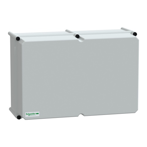 Schneider Electric NSYPLSC3654AG Polycarbonate/Polyester Enclosure - 14.2" x 21.3" x 9.1" (HxWxD), NEMA 4X/13