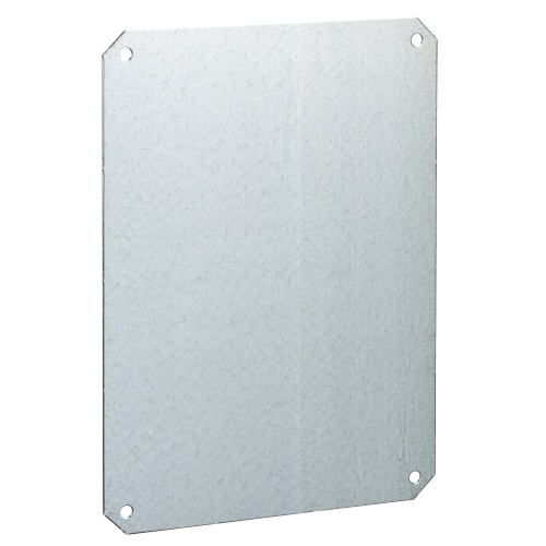 Schneider Electric NSYPMM1827 - Backplate, Galvanised Steel, 7.09" x 10.6"