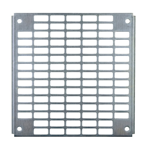 Schneider Electric NSYPMR2727 - Backplate, Galvanised Steel, 10.6" x 10.6"