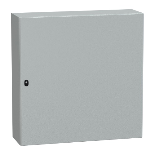 Schneider Electric NSYS3D101030 Spacial S3D Wall-mounting Steel Enclosure - NEMA 4X/13, 39.37" x 39.37" x 11.81" (HxWxD)
