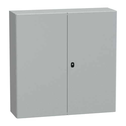 Schneider Electric NSYS3D101030D Spacial S3D Wall-mounting Steel Enclosure - IP55, 39.37" x 39.37" x 11.81" (HxWxD)