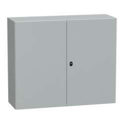 Schneider Electric NSYS3D101240D Steel Enclosure - 39.4" x 47.2" x 15.7" (HxWxD), IP55