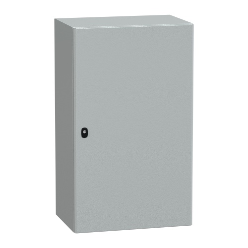 Schneider Electric NSYS3D10640P Spacial S3D Wall-mounting Steel Enclosure - NEMA 4X/13, 39.37" x 23.62" x 15.75" (HxWxD)