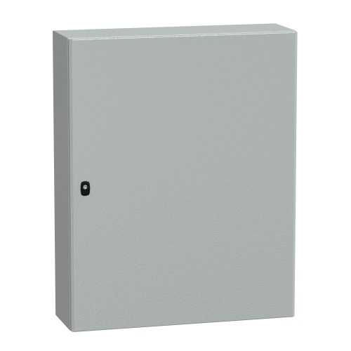 Schneider Electric NSYS3D10825P Spacial S3D Wall-mounting Steel Enclosure - NEMA 4X/13, 39.37" x 31.5" x 9.84" (HxWxD)