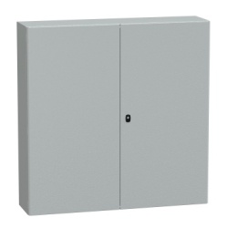 Schneider Electric NSYS3D121230D Steel Enclosure - 47.2" x 47.2" x 11.8" (HxWxD), IP55