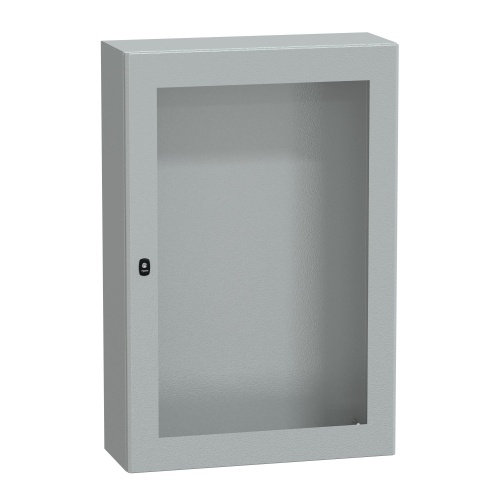 Schneider Electric NSYS3D12830T Spacial S3D Wall-mounting Steel Enclosure - NEMA 4X/13, 47.24" x 31.5" x 11.81" (HxWxD)
