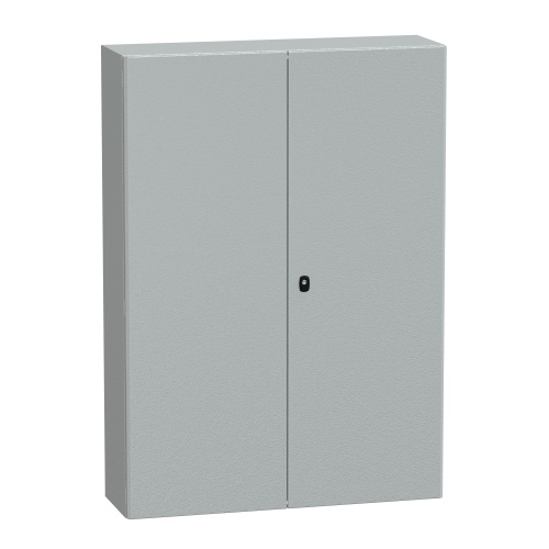 Schneider Electric NSYS3D141030D Spacial S3D Wall-mounting Steel Enclosure - IP55, 55.12" x 39.37" x 11.81" (HxWxD)