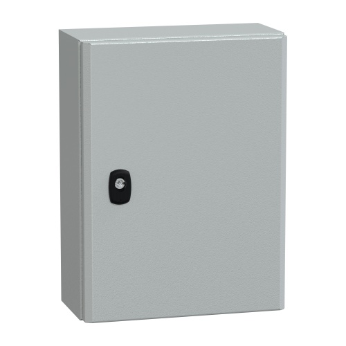 Schneider Electric NSYS3D4315P Spacial S3D Wall-mounting Steel Enclosure - NEMA 4X/13, 15.75" x 11.81" x 5.91" (HxWxD)