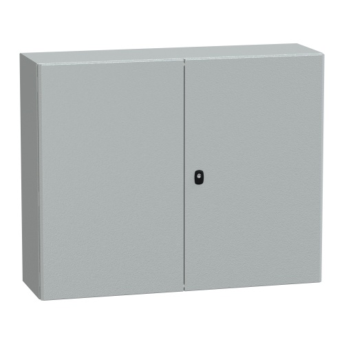 Schneider Electric NSYS3D81030DP Spacial S3D Wall-mounting Steel Enclosure - IP55, 31.5" x 47.24" x 11.81" (HxWxD)
