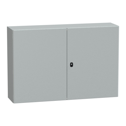 Schneider Electric NSYS3D81230D Spacial S3D Wall-mounting Steel Enclosure - IP55, 31.5" x 47.24" x 11.81" (HxWxD)