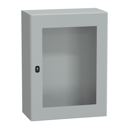 Schneider Electric NSYS3D8630T Spacial S3D Wall-mounting Steel Enclosure - NEMA 4X/13, 31.5" x 23.62" x 11.81" (HxWxD)