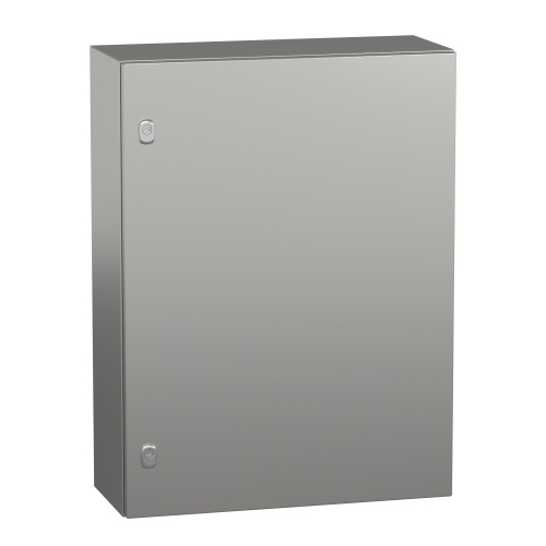 Schneider Electric NSYS3X8625 Spacial S3X Wall Mounted 304 Stainless Steel Enclosure - IP66, 31.5" x 23.62" x 9.84" (HxWxD)