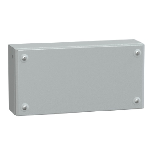 Schneider Electric NSYSBM15308 Spacial SBM Wall mounted Sheet Steel Enclosure - IP66, 5.91" x 11.81" x 3.15" (HxWxD)