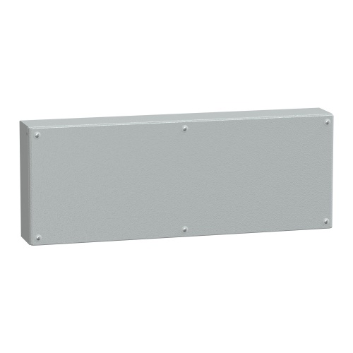Schneider Electric NSYSBM308012 Spacial SBM Wall mounted Sheet Steel Enclosure - IP66, 11.81" x 31.5" x 4.72" (HxWxD)