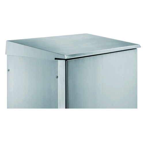 Schneider Electric NSYSCX8060 Stainless canopy 304L, Scotch Brite® finish, for enclosures W800xD600 mm.