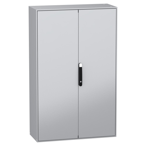 Schneider Electric NSYSM1612302DP Spacial SM Floor-standing Galvanized Steel Enclosure - , 62.99" x 47.24" x 11.81" (HxWxD)