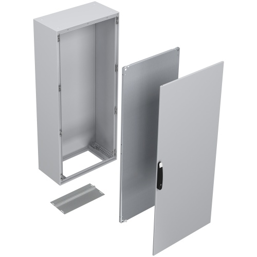 Schneider Electric NSYSM16830P Spacial SM Floor-standing Galvanized Steel Enclosure - , 62.99" x 31.5" x 11.81" (HxWxD)