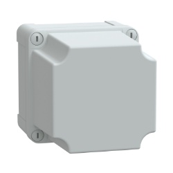 Schneider Electric NSYTBS111113H Thalassa TBS Wall mounted ABS Enclosure - IP66, 4.57" x 4.57" x 5.24" (HxWxD)