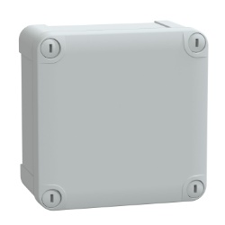 Schneider Electric NSYTBS11116 Thalassa TBS Wall mounted ABS Enclosure - IP66, 4.57" x 4.57" x 2.44" (HxWxD)