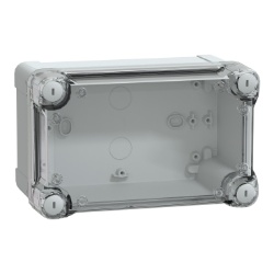 Schneider Electric NSYTBS191210HT Thalassa TBS Wall mounted ABS Enclosure - IP66, 7.56" x 4.76" x 4.13" (HxWxD)