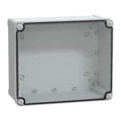 Schneider Electric NSYTBS292412HT ABS Enclosure - 11.5" x 9.5" x 5" (HxWxD), NEMA 4/4X