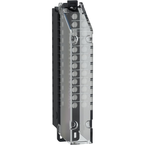 Schneider Electric NTSXTB12011H Screw Terminal Block, 12 Points, 5mm Pitch, With Cover,