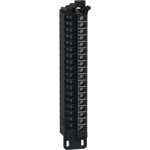 Schneider Electric NTSXTB18000H Screw Terminal Block, 18 Points, 3.81mm Pitch, Without Cover