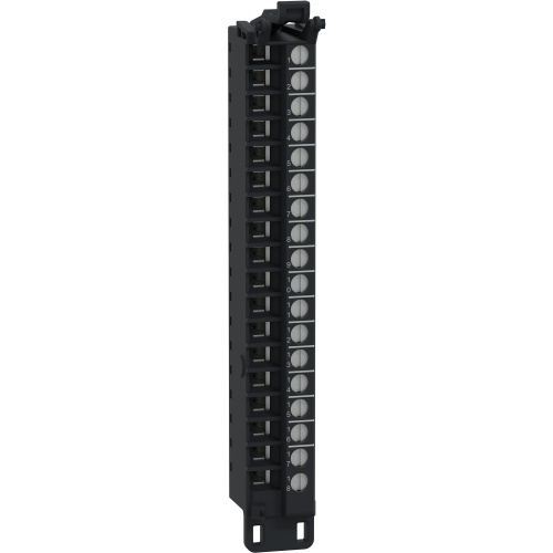 Schneider Electric NTSXTB18000XH Screw Terminal Block, 18 Points, 5mm Pitch, Without Cover, U