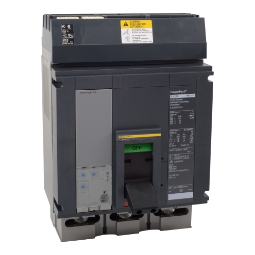 Schneider Electric PJA36080U44B - PowerPact P Circuit breaker, 800 Amp, Three Pole, 35 kA, 600 VAC