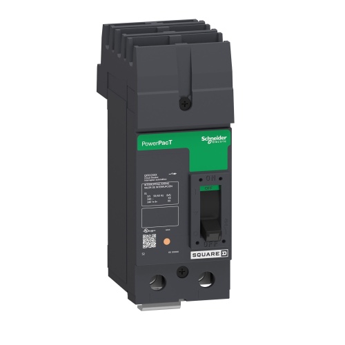 Schneider Electric QGA221005 - PowerPact Q Circuit breaker, 100 Amp, Two Pole, 65 kA, 240 VAC