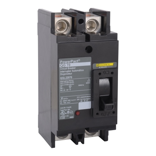 Schneider Electric QGL22070 Square D Breaker Q Frame 70 Amp Two Pole