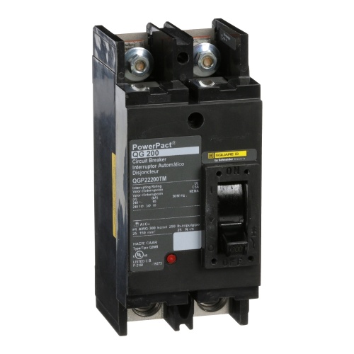 Schneider Electric QGP22200TM PowerPact Q - molded case circuit breaker - 2-pole - 65 kA - 240 V - 200 A