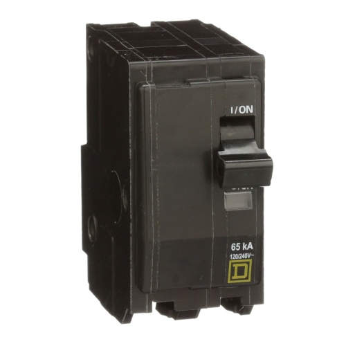 Schneider Electric QH230 Mini circuit breaker, QO, 30A, 2 pole, 120/240 VAC, 65 kA, plug in mount
