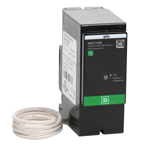 Schneider Electric QO2175SB Surge Protection Device - 120/240 VAC, 3-wire, NEMA 2, 22 kA SCCR