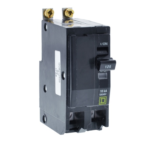 Schneider Electric QOB212535 - QO Miniature circuit-breaker, 125 Amp, Two Pole, 10 kA, 120/240 VAC